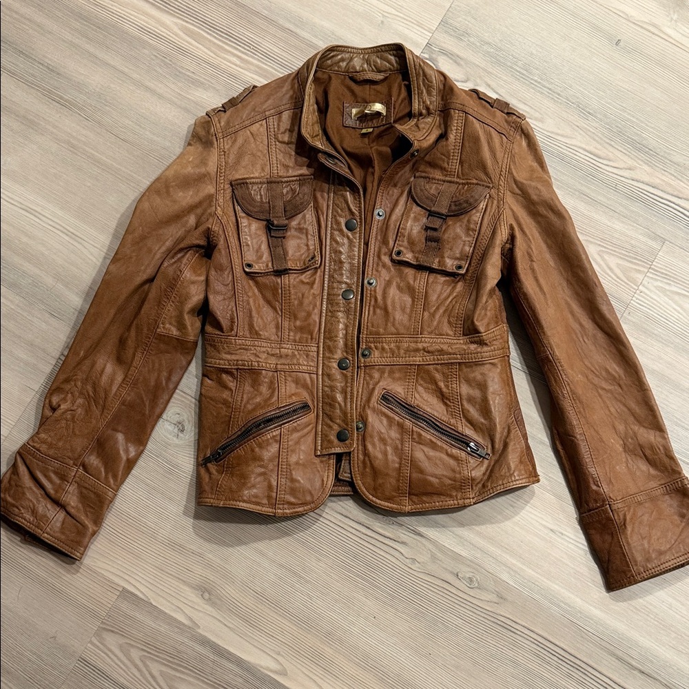 Wilsons Leather Classic Brown Jacket